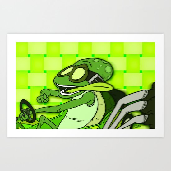 Fast n Spaztic Art Print