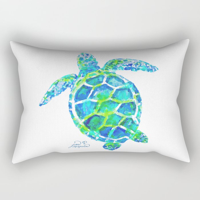 Sea turtle Rectangular Pillow