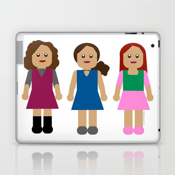 The LLL Girls Laptop & iPad Skin