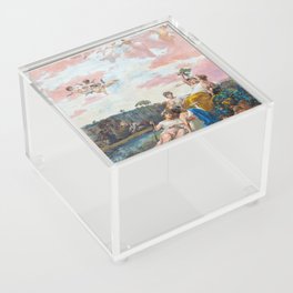 Achillion Palace Painting - Galoppi Acrylic Box