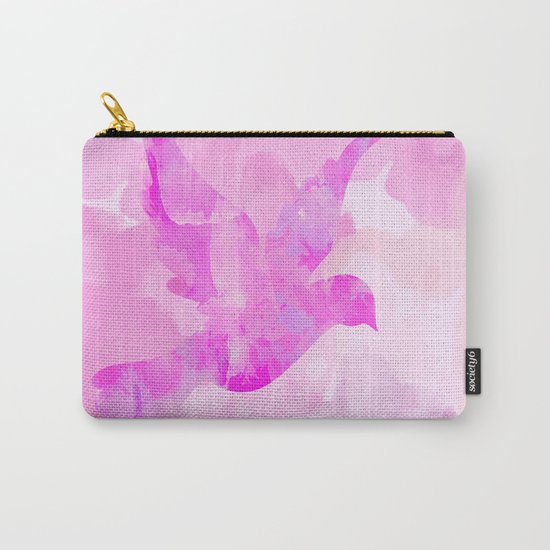 Abstract Flying Dove Carry-All Pouch
