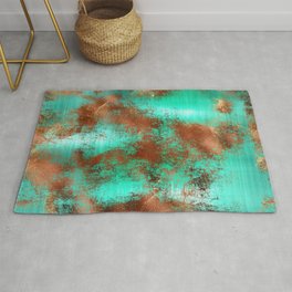 Patina Shimmer Digital Pattern Rug
