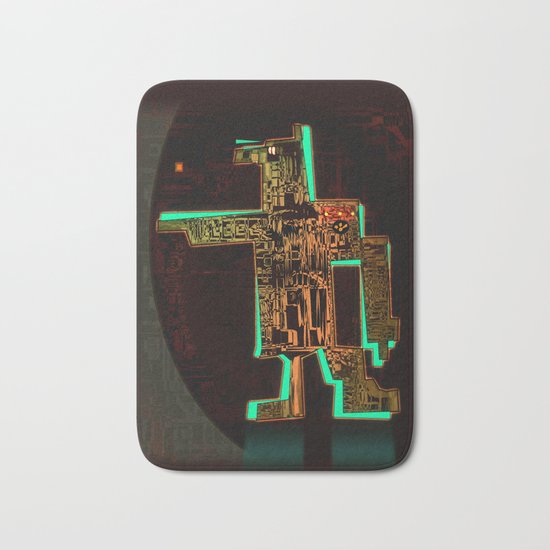 Spatial Robotic City Lab Bath Mat