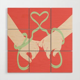 You're mine and I'm yours Wood Wall Art