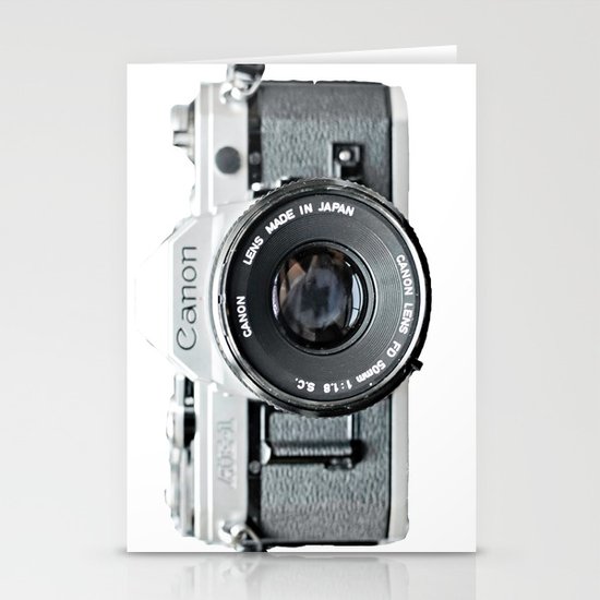 Vintage Camera Phone Stationery Cards