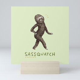 Sassquatch Mini Art Print