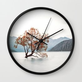Lone Tree Wall Clock