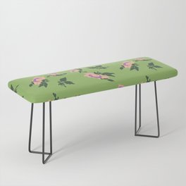 Floral Texture Background Bench