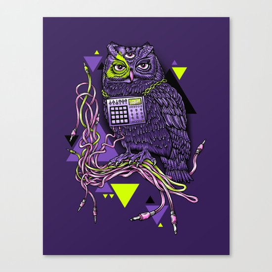 DiscOwl 6c Canvas Print