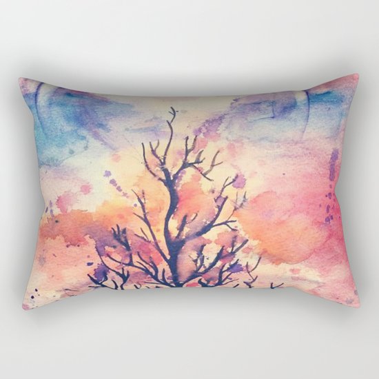 The tree of the innocence Rectangular Pillow