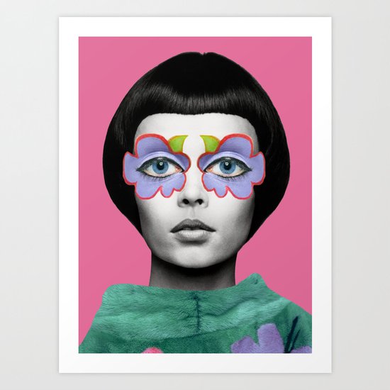 collage art #33 Art Print