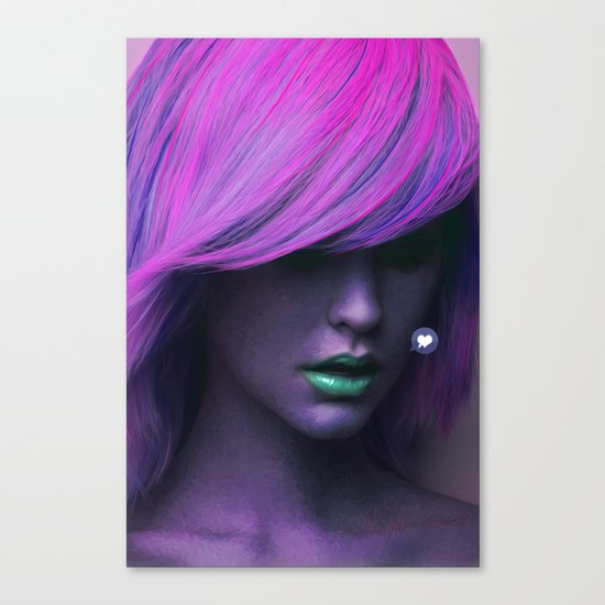 Lollipop - Illustration Canvas Print