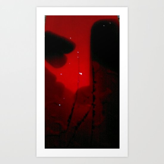 red dream Art Print
