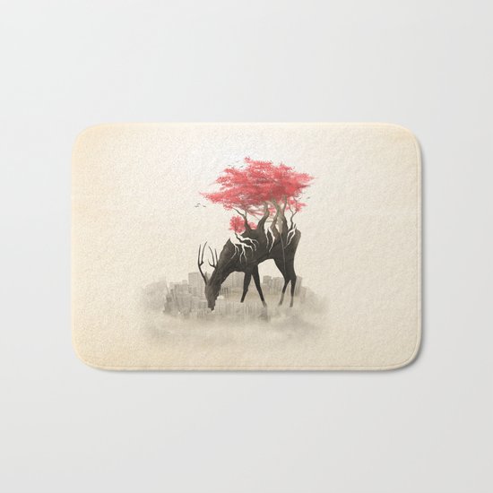Revenge of the forest Bath Mat