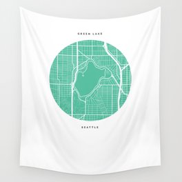 Green Lake, Seattle Wall Tapestry