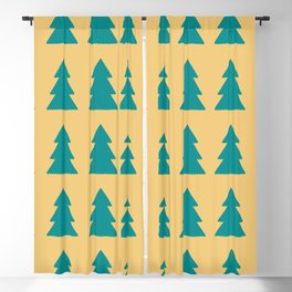Pine Tree Blackout Curtain