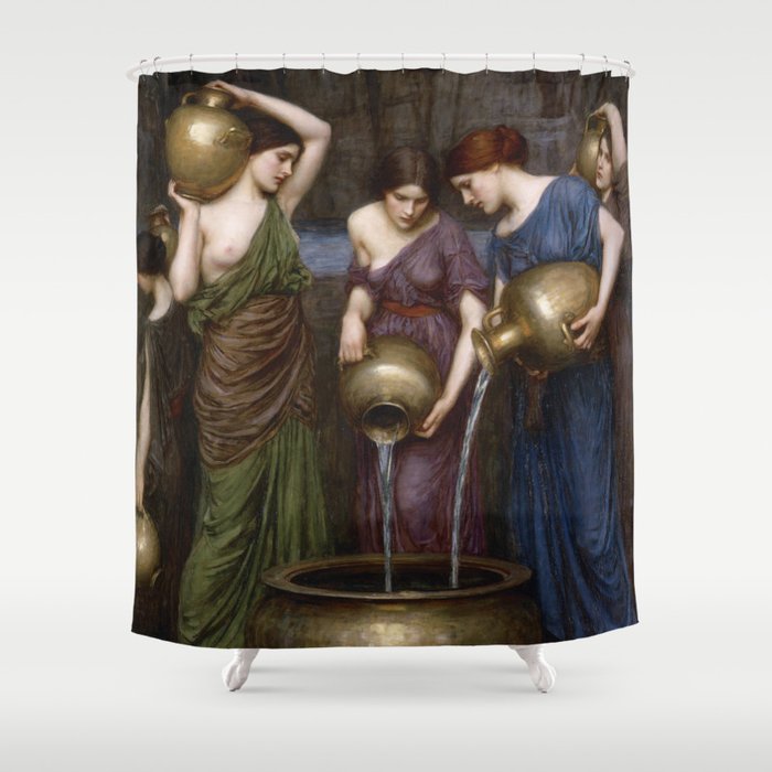 John William Waterhouse Danaides 1903 Shower Curtain