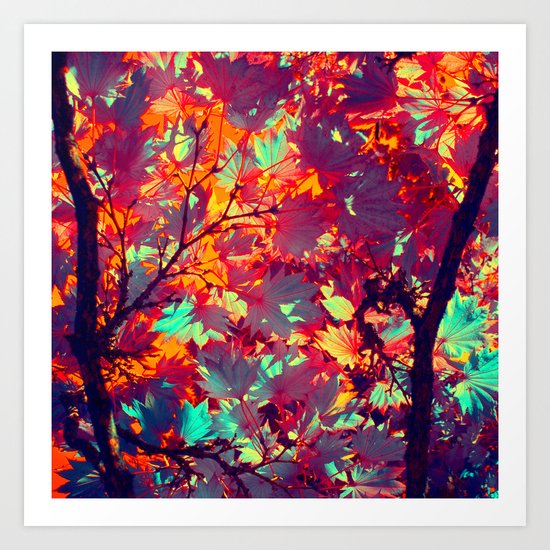 autumn tree X Art Print