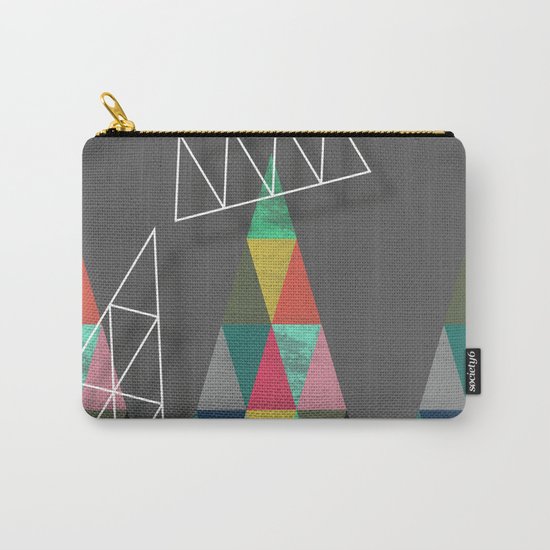 Xmas Trees Carry-All Pouch