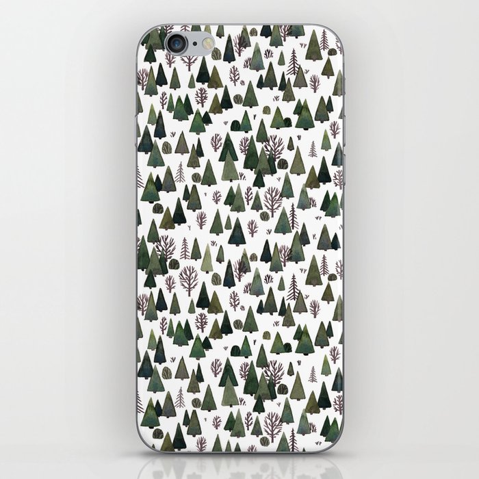 conifer forest iPhone Skin