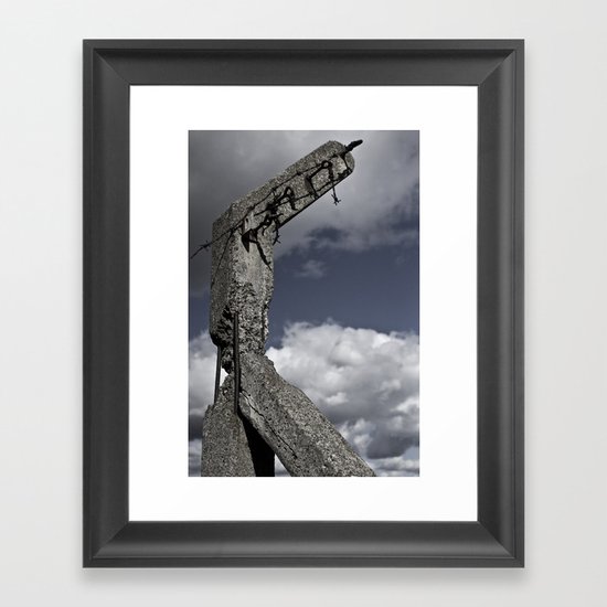 Modern Ruin Framed Art Print