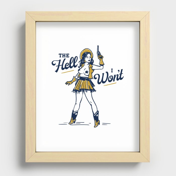 Recessed Framed Print
