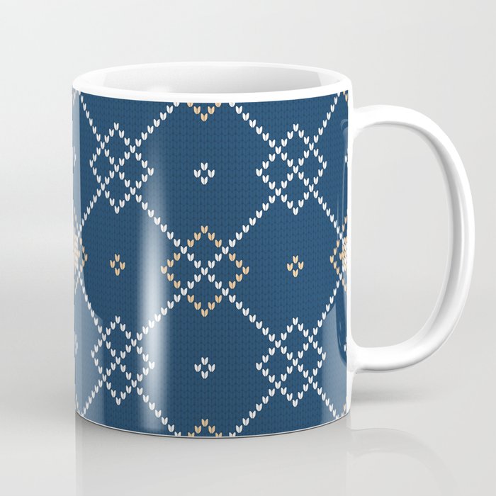 Beautiful Christmas Knitting Patterns Coffee Mug