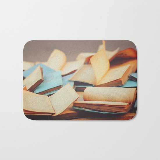 Books Bath Mat