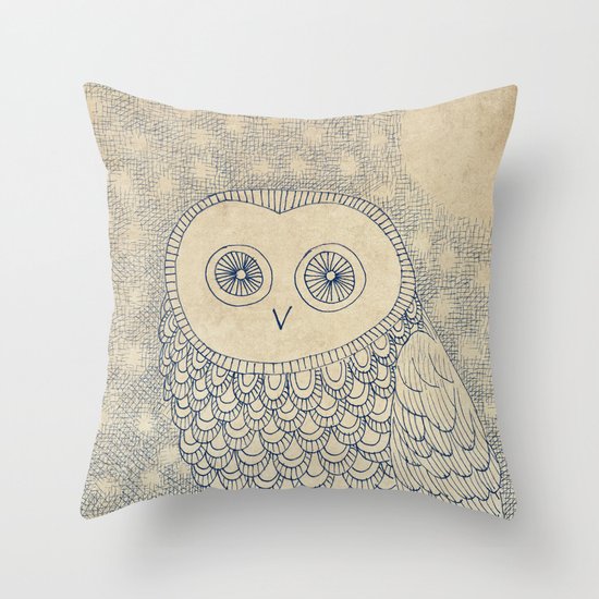 Starry Night Throw Pillow