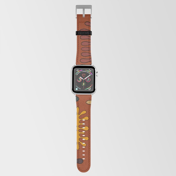 Matisse cutouts colorful seaweed design 3 Apple Watch Band