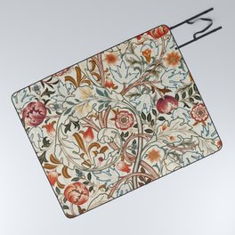William Morris "Acanthus portière" Picnic Blanket