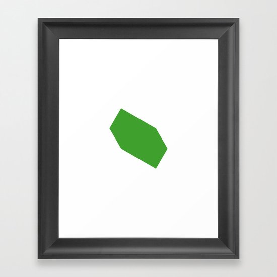 #446 Movement – Geometry Daily Framed Art Print