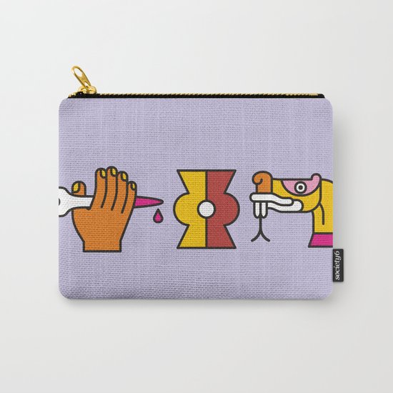 Aztec Glyphs ~4 Carry-All Pouch