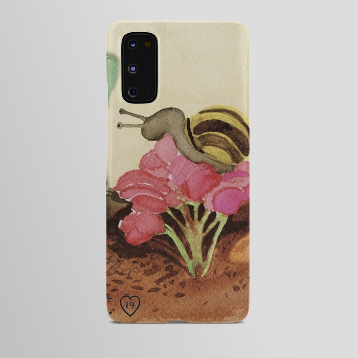 Little Snail Friend Android Case