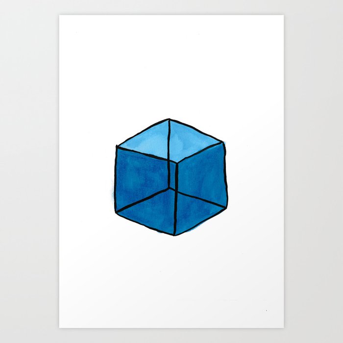 cube Art Print