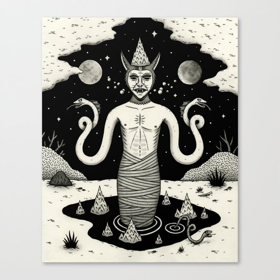 It Rose From the Depths Canvas Print