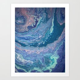 Pour Painting Art Prints For Any Decor Style Society6
