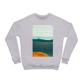 ocean scenic at Rancho Palos Verdes, California, USA Crewneck Sweatshirt