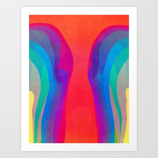 The Conversation Art Print