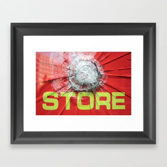 re-store Framed Art Print