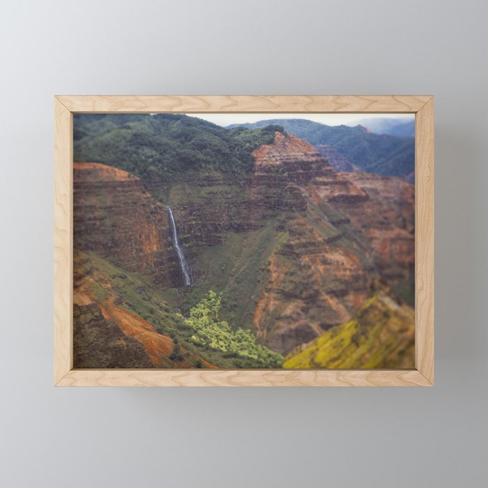 Waimea Canyon Framed Mini Art Print