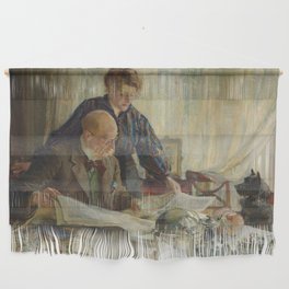 The Morning paper - Edgar Bundy Wall Hanging