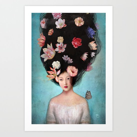The Botanist's Daughter Art Print
