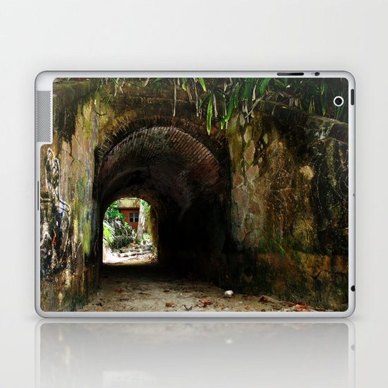 Old tunnel 2 Laptop & iPad Skin