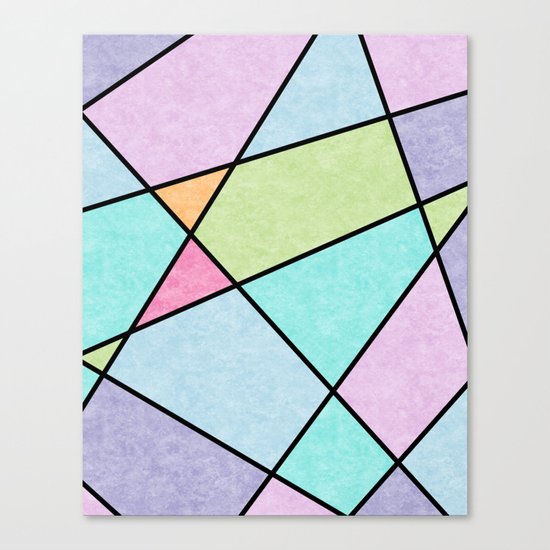 Frosted pastel Canvas Print