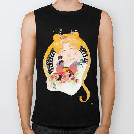 Sailor Moon Biker Tank