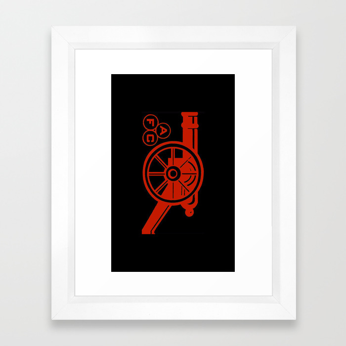 Arsenal Cannon Framed Art Print By Sbhsilver Society6