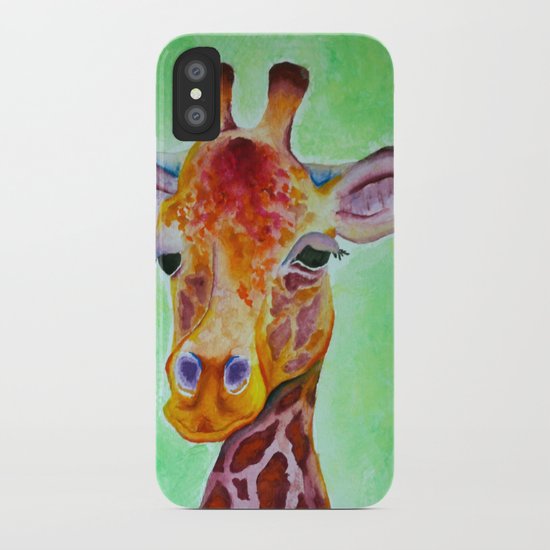 Colorful Giraffe iPhone Case
