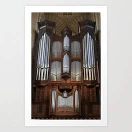 Pipe Organ Art Print