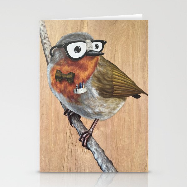 Nerd Bird Stationery Cards